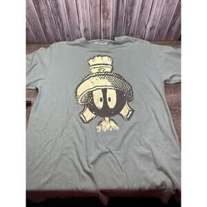 Vintage 90s Marvin the Martian Out There Shirt Large ACME Single stitch Looney